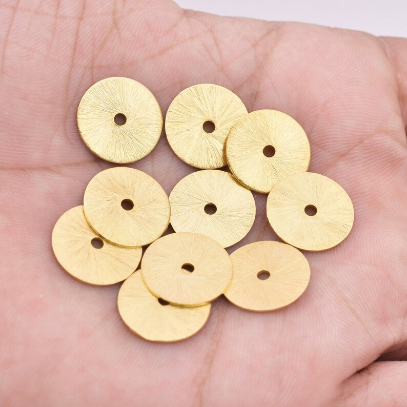 5mm Gold Plated Round Ball Spacer Beads